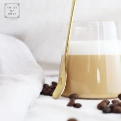 House Of Husk Latte Macchiato Lepels Set - Lange Theelepels - Koffielepels - Longdrinklepels - Barlepel - RVS - 6 Stuks - 17CM - Goud -Kook Verkoop 1200x1200 1498