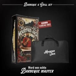 Mountain Jack® 40-Delige Luxe BBQ Grill Accessoires Set In Roestvrij Staal – Barbecue Gereedschap – Tangenset, Vlees Thermometer, Vleestang, Borstel, Spiezen, Vleesmes, Vleesvork -Kook Verkoop 1200x1200 15