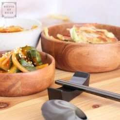 House Of Husk 1 Persoons Chopstick Set - 1 Paar Metalen Koreaanse Eetstokjes - Inclusief Eetlepel En Houder - RVS - Metaal - Eetstokjes - Koreaans - Vaatwasserbestendig - Sushi Chopsticks - Noodles - Zwart -Kook Verkoop 1200x1200 1538