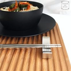 House Of Husk Chopsticks Set - Koreaanse Eetstokjes - Vaatwasserbestendig - RVS - 5 Paar - Zilver -Kook Verkoop 1200x1200 1541