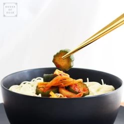 House Of Husk Chopsticks Set - Koreaanse Eetstokjes - Vaatwasserbestendig - RVS - 5 Paar - Duo Tone - Zwart Goud -Kook Verkoop 1200x1200 1545