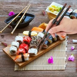 Merkloos 5 Stuks Handige Eetstokjes Houder - Sushi Servies - Herbruikbare Stokjes - Duurzaam - Chopstick Trainers Hulpstuk - Zwart Chopsticks Helper Kinderen 9 Merkloos 5 Stuks Handige Eetstokjes Houder - Sushi Servies - Herbruikbare Stokjes - Duurzaam - Chopstick Trainers Hulpstuk - Zwart Chopsticks Helper Kinderen -Kook Verkoop 1200x1200 1548