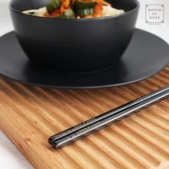 House Of Husk Chopsticks Set - Koreaanse Eetstokjes - Vaatwasserbestendig - RVS - 5 Paar - Zwart -Kook Verkoop 1200x1200 1566