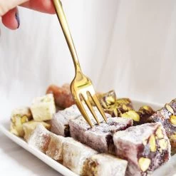 House Of Husk® Gouden Gebaksvorkjes - Dessertvorken - Taartvorkjes - Cocktailvorken - Klein Vorkjes - 12 Stuks - RVS - 14cm -Kook Verkoop 1200x1200 1570