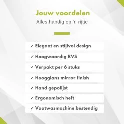 Hendi Tafelvork - Profi Line Tafelvorken - 20,5cm - RVS 18/0 ( Set Van 6 ) -Kook Verkoop 1200x1200 1575