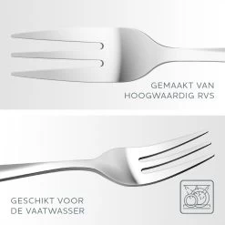 Gebaksvorkjes - Set Van 12 Taartvorkjes - Rvs - 13,5 Cm -Kook Verkoop 1200x1200 1578