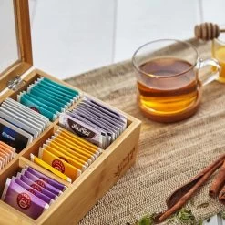 Bambuswald© Houten Theedoos Met 6 Vakken Gemaakt Van 100% Duurzame Bamboe 18 Bambuswald© Houten Theedoos Met 6 Vakken Gemaakt Van 100% Duurzame Bamboe -Kook Verkoop 1200x1200 1632