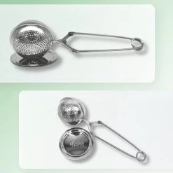 Theezeef Met Handvat Inclusief Lekplaatje - Set Van 2 Stuks - Thee Ei Voor Losse Thee - Theefilter Voor Losse Thee - Thee Infuser -Kook Verkoop 1200x1200 1684