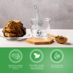 Theezeef Met Handvat Inclusief Lekplaatje - Set Van 3 Stuks - Thee Ei Voor Losse Thee - Theefilter Voor Losse Thee - Thee Infuser 14 Theezeef Met Handvat Inclusief Lekplaatje - Set Van 3 Stuks - Thee Ei Voor Losse Thee - Theefilter Voor Losse Thee - Thee Infuser -Kook Verkoop 1200x1200 1699