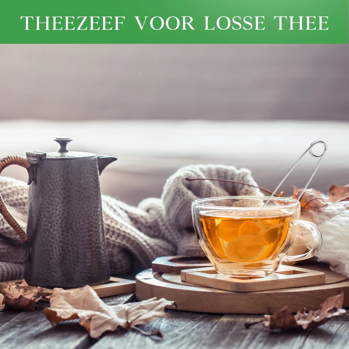 Theezeef Met Handvat Inclusief Lekplaatje - Set Van 3 Stuks - Thee Ei Voor Losse Thee - Theefilter Voor Losse Thee - Thee Infuser 7 Theezeef Met Handvat Inclusief Lekplaatje - Set Van 3 Stuks - Thee Ei Voor Losse Thee - Theefilter Voor Losse Thee - Thee Infuser - Afbeelding 5