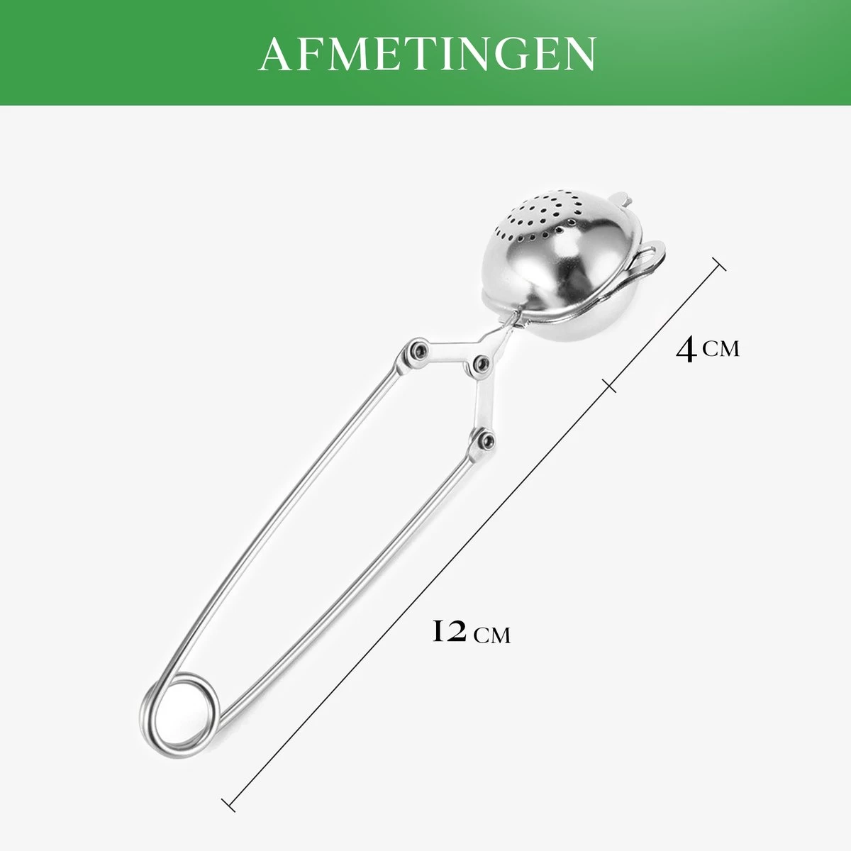 Theezeef Met Handvat Inclusief Lekplaatje - Set Van 3 Stuks - Thee Ei Voor Losse Thee - Theefilter Voor Losse Thee - Thee Infuser 11 Theezeef Met Handvat Inclusief Lekplaatje - Set Van 3 Stuks - Thee Ei Voor Losse Thee - Theefilter Voor Losse Thee - Thee Infuser - Afbeelding 9