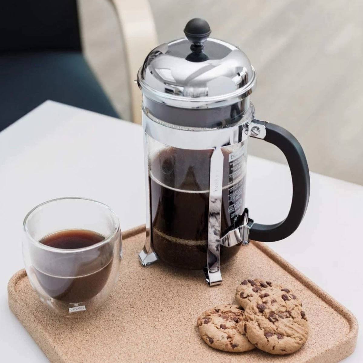 Bodum Theeglazen - Dubbelwandige Koffieglazen - 80 Ml - 6 Stuks - Carte Noire 4 Bodum Theeglazen - Dubbelwandige Koffieglazen - 80 Ml - 6 Stuks - Carte Noire - Afbeelding 2