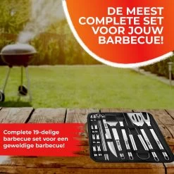 GrillX Barbecue Gereedschap Set - 19-delig - Inclusief Luxe Draagtas - BBQ Accesoires - Gereedschapset -Kook Verkoop 1200x1200 176