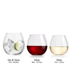 Libbey Gin Tonic Glas Cami - 720 Ml / 72 Cl - 6 Stuks - Vaatwasserbestendig - Geen Voetje - Zonder Steel - Modern - Trendy -Kook Verkoop 1200x1200 1814