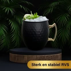 Moscow Mule Bekers Premium – Cocktail Glazen - Cocktail Set – Koperen Beker Set 4x Zwart - Luxe Giftset Cadeau -Kook Verkoop 1200x1200 1830