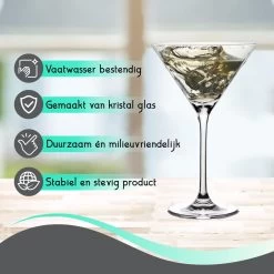TEN Kristallen Espresso Martini Glazen 6 Stuks - Espresso Glazen 240ml + 40 Cocktail Recepten -Kook Verkoop 1200x1200 1847