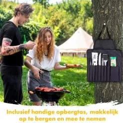 BBQ Accesoires Set Gereedschap Tang Borstel Barbecue Kookgerei - 10 Delig 13 BBQ Accesoires Set Gereedschap Tang Borstel Barbecue Kookgerei - 10 Delig -Kook Verkoop 1200x1200 191
