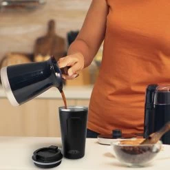 Nimma® Thermosbeker - 510 Ml - Koffiemok / Koffiebeker To Go - Travel Mug - Voor In De Auto - Rvs - Incl. E-Kookboek - Zwart -Kook Verkoop 1200x1200 1942