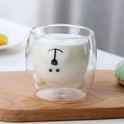 Set Van 2 Beer Design Dubbelwandige Glazen - Dubbelwandige Koffieglazen - Latte Macchiato Koffiemok/Koffiebeker - Double Glass Waterglazen - Theeglazen - Espresso Kopjes - Koffiekop & Koffiemok - Drinkglazen 250ML -Kook Verkoop 1200x1200 1947