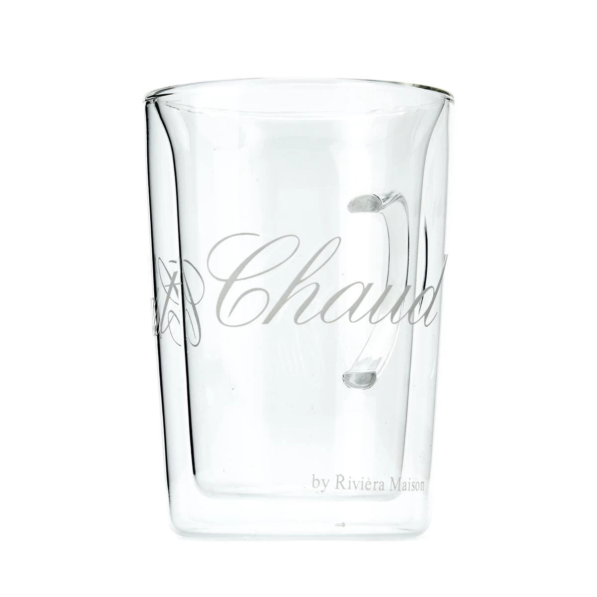 Riviera Maison Dubbelwandig Theeglas, Koffieglas Met Tekst - C'est Chaud Mug - Transparant - Glas 270 Ml - 1 Stuk 12 Riviera Maison Dubbelwandig Theeglas, Koffieglas Met Tekst - C'est Chaud Mug - Transparant - Glas 270 Ml - 1 Stuk - Afbeelding 10