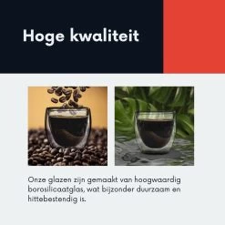 Powarkleen® - 250ml Set Met 6 Dubbelwandige Theeglazen - Theeglazen - Koffieglazen -Kook Verkoop 1200x1200 1959