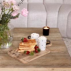 Riviera Maison Mok, Drinkmok, Theemok Met Hartjes Oor - RM Love Mug - Wit - Porselein - 300 ML - 1 Stuk -Kook Verkoop 1200x1200 1968