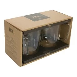 Gusta Fika - Glas - 400ml - Koffie Thee - Set 2 Stuks -Kook Verkoop 1200x1200 1980
