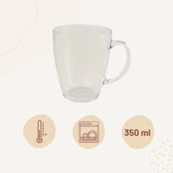 Orange85 Theeglazen Met Oor - 4 Stuks - 350 Ml - Groot Formaat - Transparant - Theekopjes -Kook Verkoop 1200x1200 1984