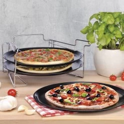 Merkloos Pizzaplaat Bakset Met 3 Bakplaten 16 X 31 Cm- Pizza Rek 3-delig - Pizzabakset Met Standaard/rek 10 Merkloos Pizzaplaat Bakset Met 3 Bakplaten 16 X 31 Cm- Pizza Rek 3-delig - Pizzabakset Met Standaard/rek -Kook Verkoop 1200x1200 211