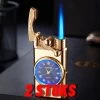 Flametimer Exclusieve Aansteker Met Horloge, 2 Stuks Willekeurig, Winddichte Draagbare Kaars Aansteker Voor Kaars Koken BBQ, Vuurwerk, Zak Zaklamp Aansteker Met Geschenkdoos, Cool Gift 2 Flametimer Exclusieve Aansteker Met Horloge, 2 Stuks Willekeurig, Winddichte Draagbare Kaars Aansteker Voor Kaars Koken BBQ, Vuurwerk, Zak Zaklamp Aansteker Met Geschenkdoos, Cool Gift -Kook Verkoop 1200x1200 22