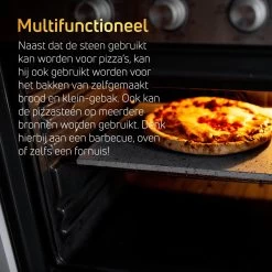 Pizzasteen BBQ Oven - Lava Van Vulkaan Etna - Barbecue Accesoires - Made In Italy - Broodbaksteen - 30x38x1.1 - VDN -Kook Verkoop 1200x1200 282