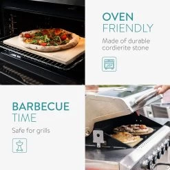Navaris Pizzasteen XL Voor Oven En Barbecue - Rechthoekige Pizzaplaat 38 X 30 Cm - Inclusief Pizzaschep Met Extra Lang Handvat En Receptenboek 13 Navaris Pizzasteen XL Voor Oven En Barbecue - Rechthoekige Pizzaplaat 38 X 30 Cm - Inclusief Pizzaschep Met Extra Lang Handvat En Receptenboek -Kook Verkoop 1200x1200 293