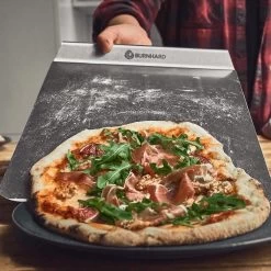 Burnhard Pizzasteen 38 X 30 X 1,5 Cm + Pizzaschep 24 Burnhard Pizzasteen 38 X 30 X 1,5 Cm + Pizzaschep -Kook Verkoop 1200x1200 32