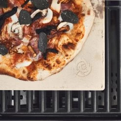 Burnhard Pizzasteen 38 X 30 X 1,5 Cm + Pizzaschep 25 Burnhard Pizzasteen 38 X 30 X 1,5 Cm + Pizzaschep -Kook Verkoop 1200x1200 33