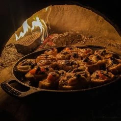 Valhal Outdoor Skillet / Plancha / Koekenpan - Gietijzer - Diameter 35cm, Twee Handvatten, VH35F -Kook Verkoop 1200x1200 354