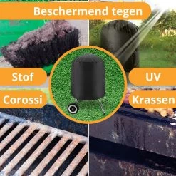 Ronde Waterdichte BBQ Hoes - Barbecue Accessoires - 57 Cm Diameter - 92 Cm Hoog -Kook Verkoop 1200x1200 400