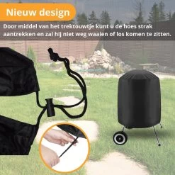 Ronde Waterdichte BBQ Hoes - Barbecue Accessoires - 57 Cm Diameter - 92 Cm Hoog -Kook Verkoop 1200x1200 402
