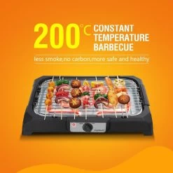 Aigostar Lava 30LDQ - Elektrische Grill - BBQ - Tafel Barbecue - Grilloppervlakte 41 X 24 Cm - 2000 Watt -Kook Verkoop 1200x1200 507