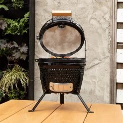 BluMill Kamado BBQ Egg - Kamado 13 Inch - Incl. Vlees Thermometer - Houtskoolbarbecues - Zwart - Ø 27cm -Kook Verkoop 1200x1200 529