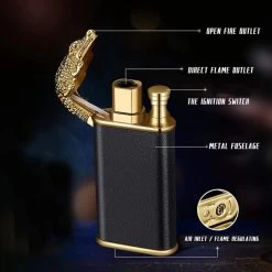 Dragon Lighter - Draak Aansteker - Dual Flame - Vuur Aansteker - Verschillende Vlamgrootte - Hervulbaar - WBV™ 7 Dragon Lighter - Draak Aansteker - Dual Flame - Vuur Aansteker - Verschillende Vlamgrootte - Hervulbaar - WBV™ -Kook Verkoop 1200x1200 58