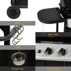 Bighorn Gasbarbecue En Grill – 2 Branders – Zwart -Kook Verkoop 1200x1200 586