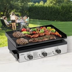 Bighorn Plancha Grill - Gasbarbecue – Tabletop – Draagbaar – 3 Branders -Kook Verkoop 1200x1200 590
