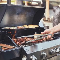 Burnhard Gas BBQ Big FRED Deluxe - 4 Branders - Incl. Keramische Infraroodbrander & Afdekhoes - Deluxe 34 Burnhard Gas BBQ Big FRED Deluxe - 4 Branders - Incl. Keramische Infraroodbrander & Afdekhoes - Deluxe -Kook Verkoop 1200x1200 597