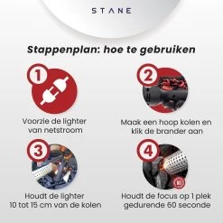 Bbq Aansteker Electrisch - Looftlighter - Bbq Starter - Bbq Accesoires - One Minute Lighter - Incl. Bbq Handschoenen - ®Stane -Kook Verkoop 1200x1200 63