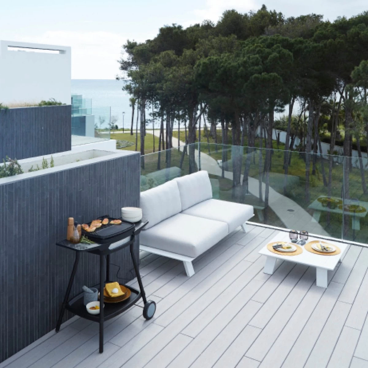 Barbecook Alexia - Elektrische Bbq - Afneembare Grill - Zijtafels - Wielen - 84x55x97cm 5 Barbecook Alexia - Elektrische Bbq - Afneembare Grill - Zijtafels - Wielen - 84x55x97cm - Afbeelding 3