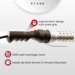 Bbq Aansteker Electrisch - Looftlighter - Bbq Starter - Bbq Accesoires - One Minute Lighter - Incl. Bbq Handschoenen - ®Stane -Kook Verkoop 1200x1200 64