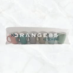 Orange85 Espresso Kopjes - Set Van 6 - Met Oor - 160ml - Meerdere Kleuren - Pastel - Aardewerk 14 Orange85 Espresso Kopjes - Set Van 6 - Met Oor - 160ml - Meerdere Kleuren - Pastel - Aardewerk -Kook Verkoop 1200x1200 669