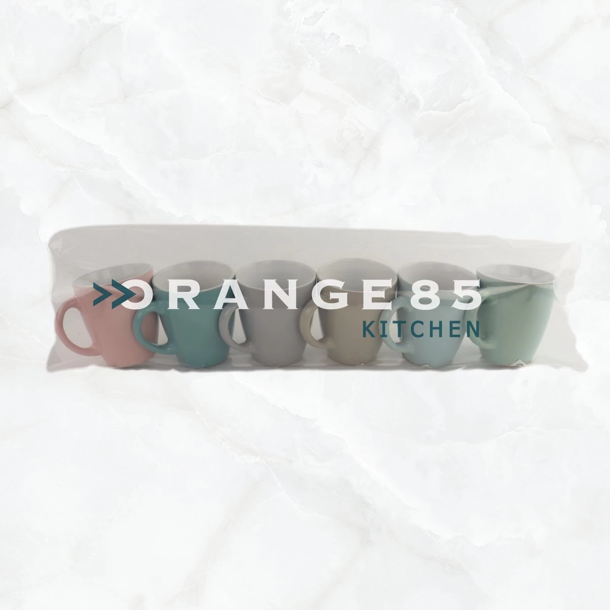 Orange85 Espresso Kopjes - Set Van 6 - Met Oor - 160ml - Meerdere Kleuren - Pastel - Aardewerk 8 Orange85 Espresso Kopjes - Set Van 6 - Met Oor - 160ml - Meerdere Kleuren - Pastel - Aardewerk - Afbeelding 7
