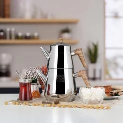 Serenk Definition Turkse Theepot - Inductie Geschikt - Theepottenset - RVS 12 Serenk Definition Turkse Theepot - Inductie Geschikt - Theepottenset - RVS -Kook Verkoop 1200x1200 675