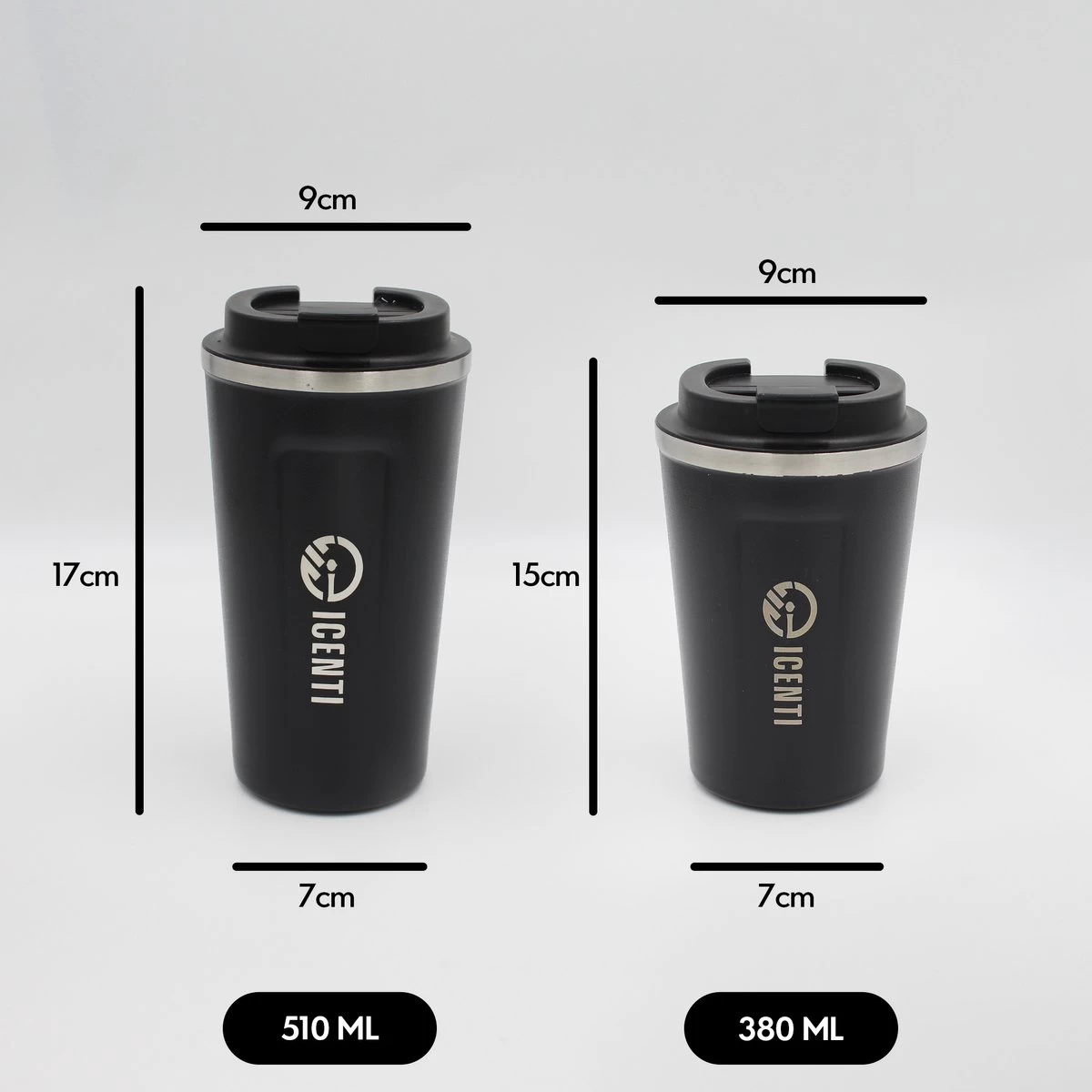 ICENTI - RVS Koffiebeker To Go - 380ml – Groen - Thermosbeker - Lekvrij - Dubbelwandig - Koffie Beker - Theebeker – Coffeemugg - Theemugg 7 ICENTI - RVS Koffiebeker To Go - 380ml – Groen - Thermosbeker - Lekvrij - Dubbelwandig - Koffie Beker - Theebeker – Coffeemugg - Theemugg - Afbeelding 5